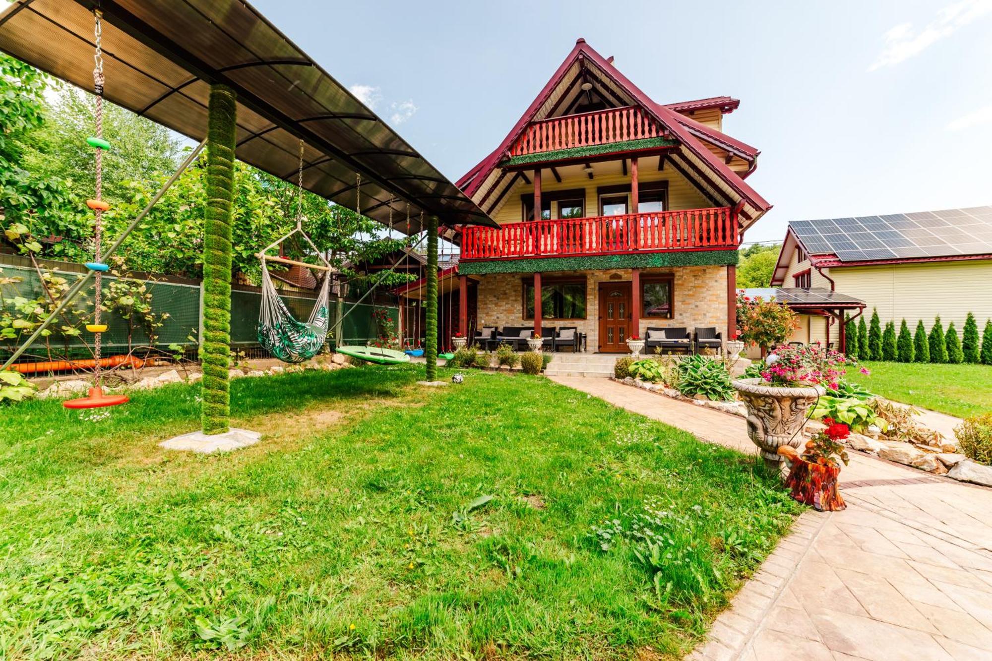 Casa Poiana Soarelui Villa Braşov Buitenkant foto