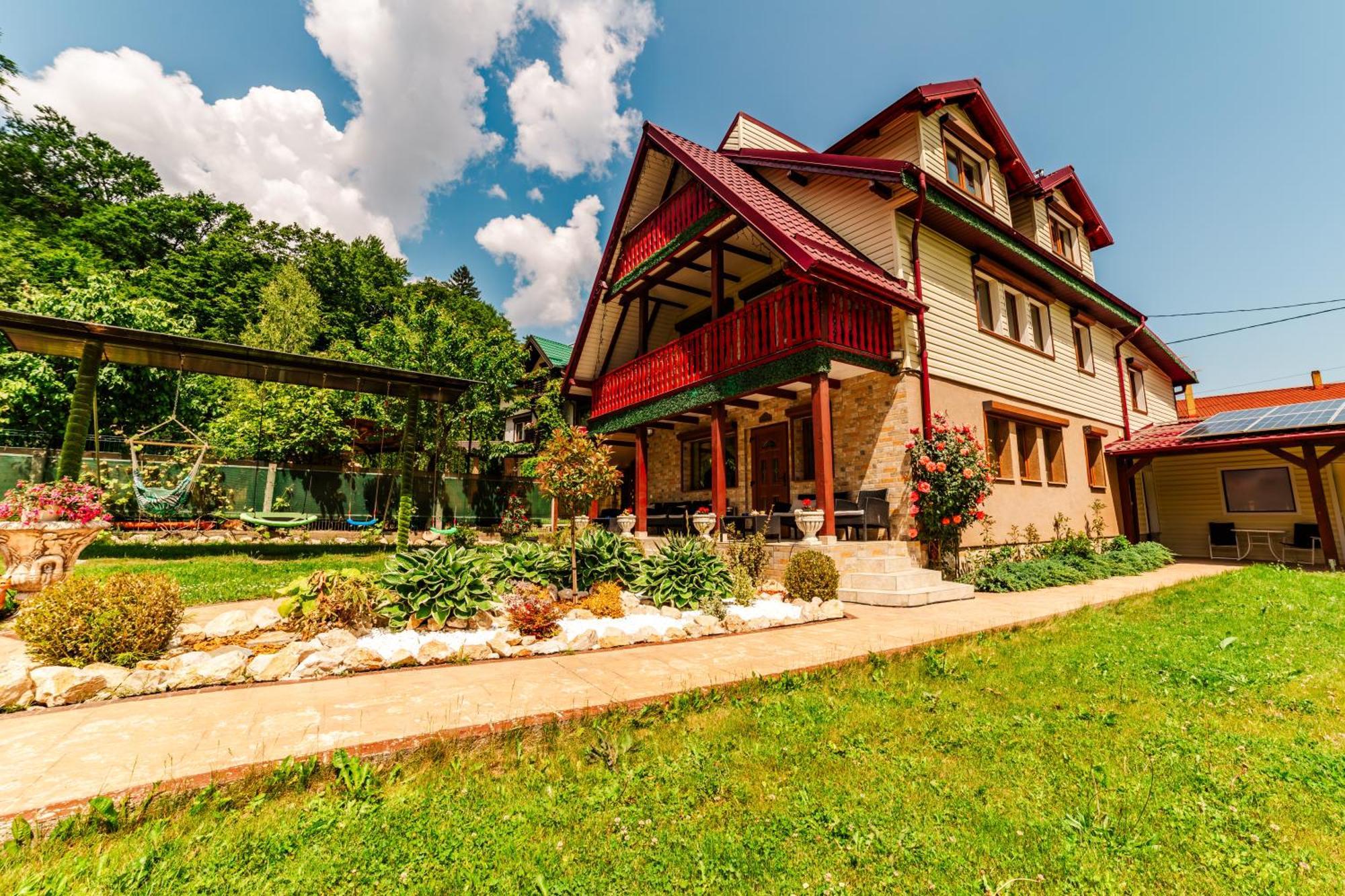 Casa Poiana Soarelui Villa Braşov Buitenkant foto