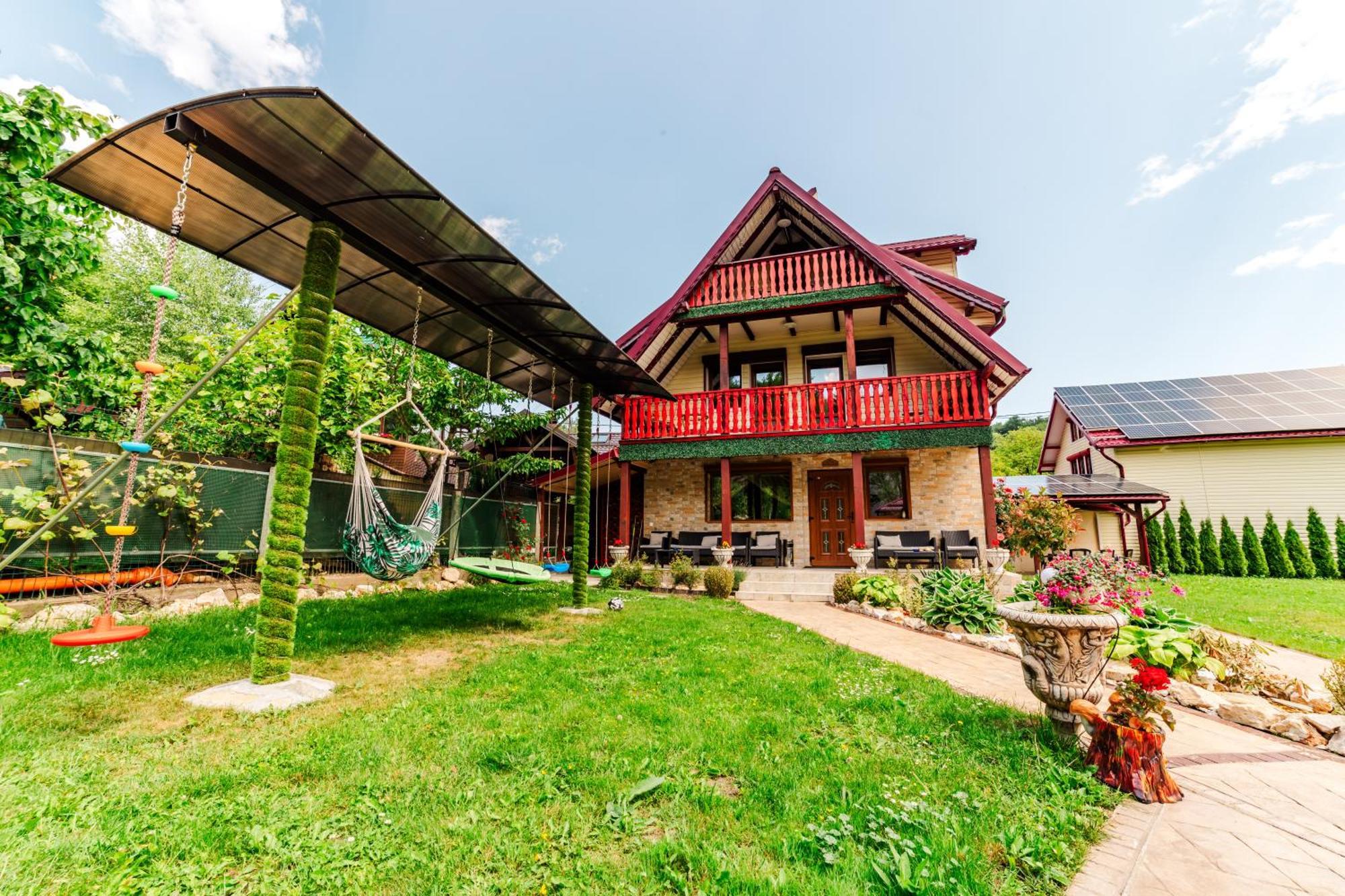 Casa Poiana Soarelui Villa Braşov Buitenkant foto