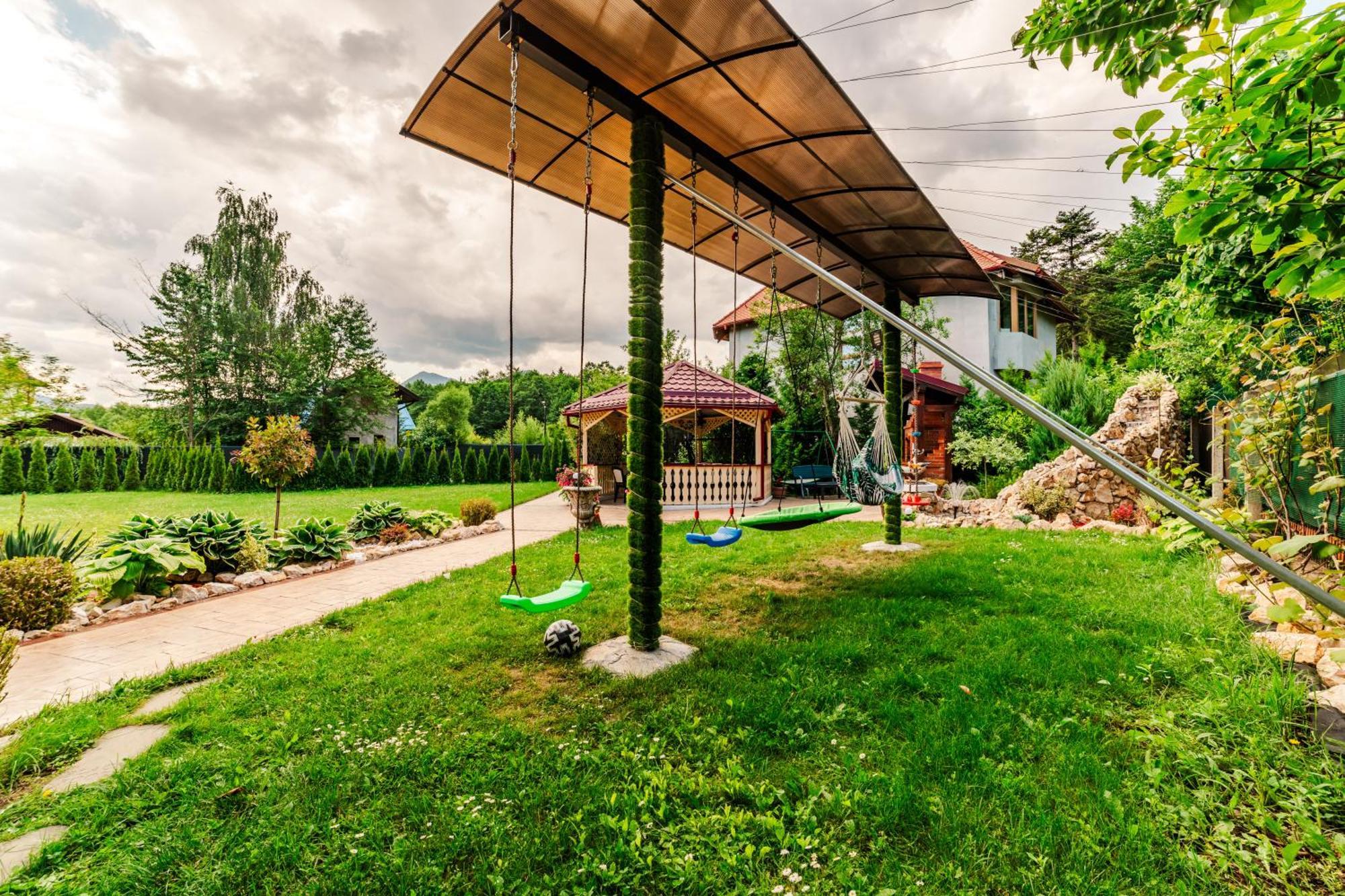 Casa Poiana Soarelui Villa Braşov Buitenkant foto