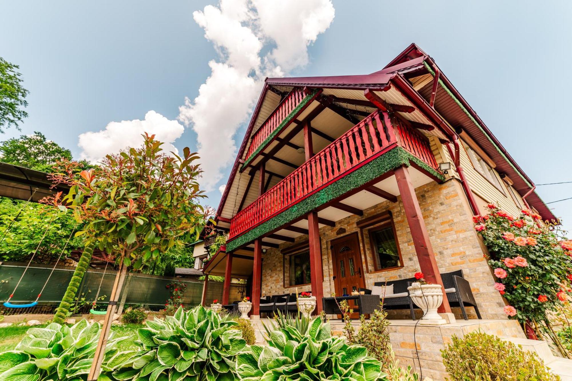 Casa Poiana Soarelui Villa Braşov Buitenkant foto