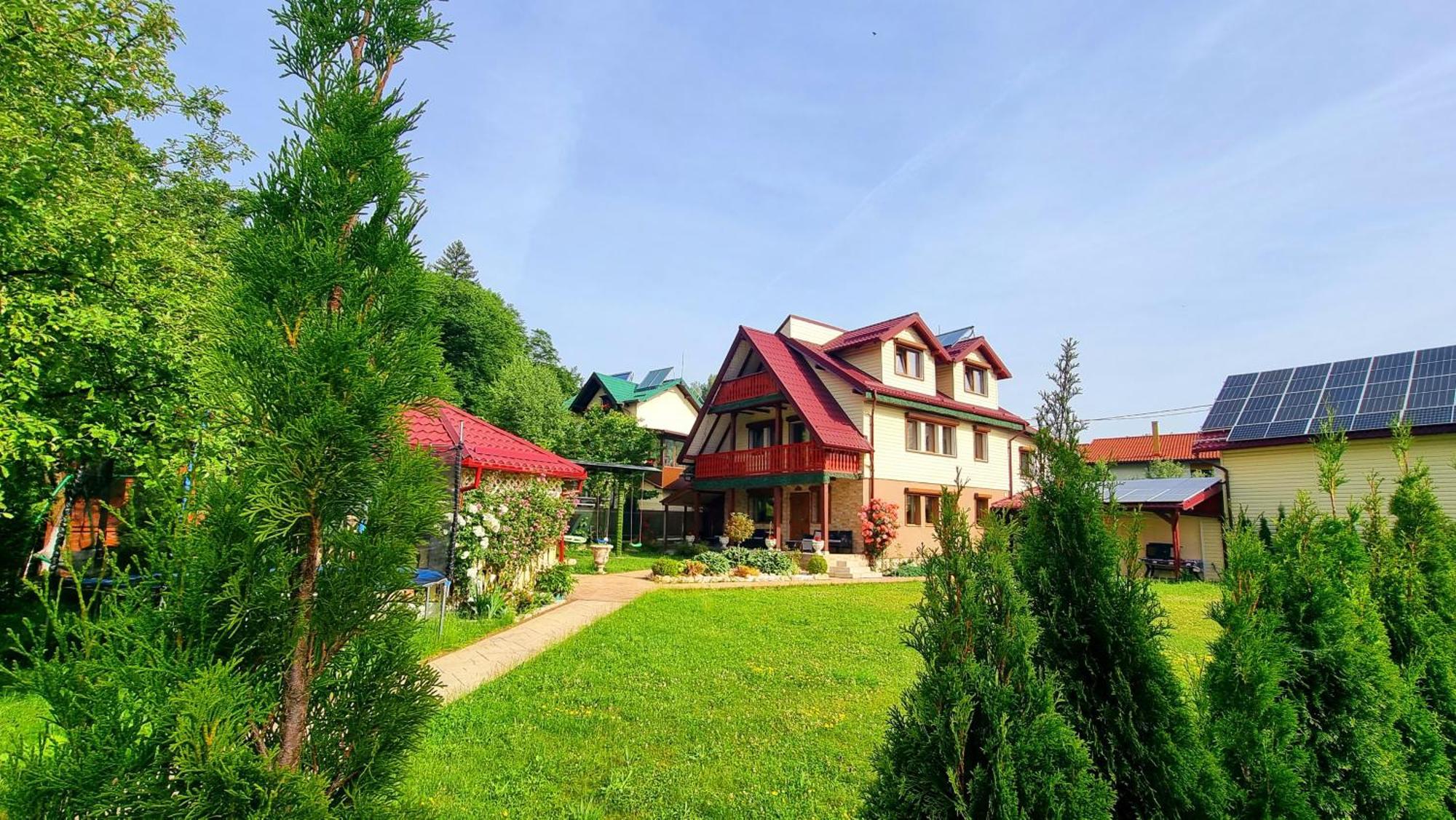 Casa Poiana Soarelui Villa Braşov Buitenkant foto